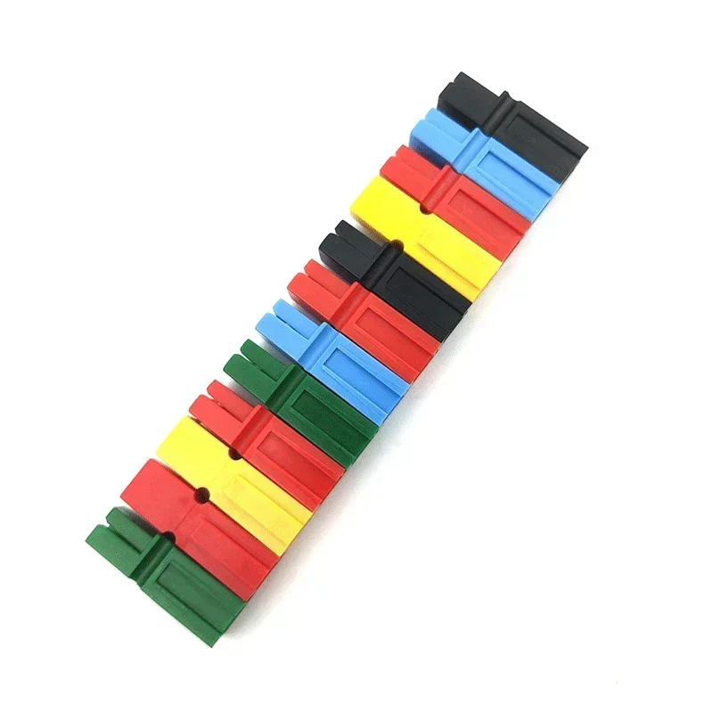 10/20/100Pcs Anderson Type Single Pole 30A 75A 120A 180A Plug 600V DC Battery Connector UPS Power Plug High Current Quick Plug