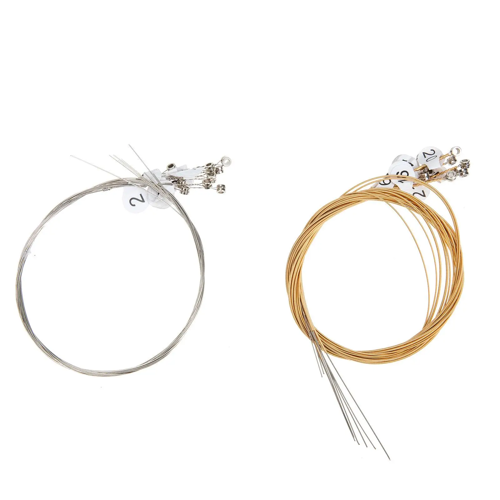 

24 Lyre Musical Instruments Durable Replacement Changing String For Lyre Parts String Accessory Steel Beautiful Sounds Kit