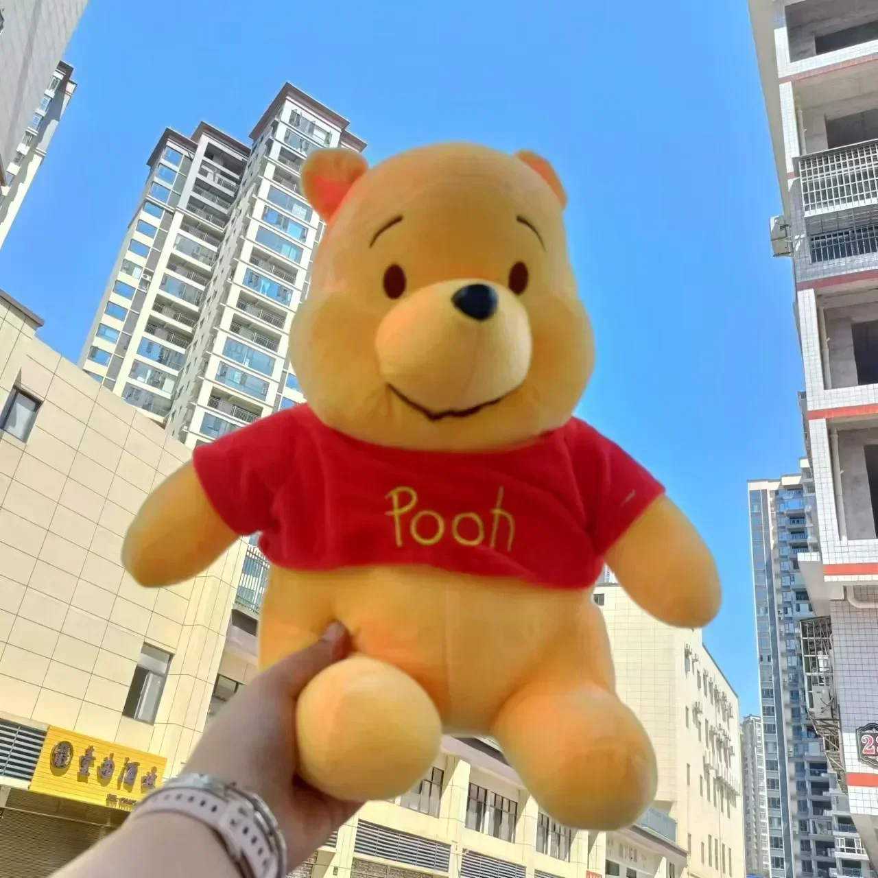 

Дисней 35 см аниме Винни Пух животное медведь мягкая плюшевая игрушка кукла украшения для комнаты диван декоративная подушка подарок на день рождения