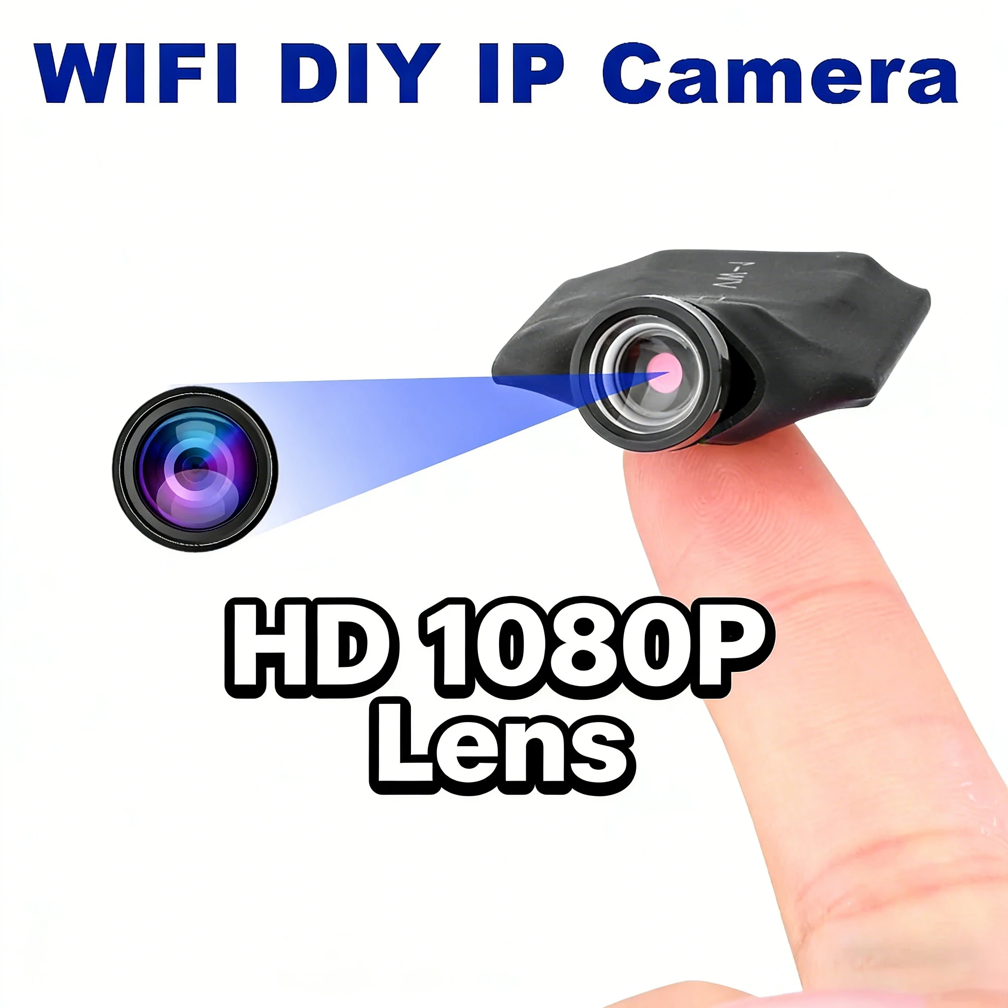 HD 1080P 120° Wide Angle Wifi DlYIP Camera Smallest Video Recorders MotionDetection Home Baby Monitor Video Surveillance Cam