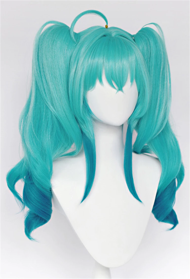 AGCOS Mikku Cosplay MIKUKU 2014 Racing Suits Cosplay Costume Anime Mikku Woman Uniforms Jumpsuits Sets Wig Clothes Cosplay