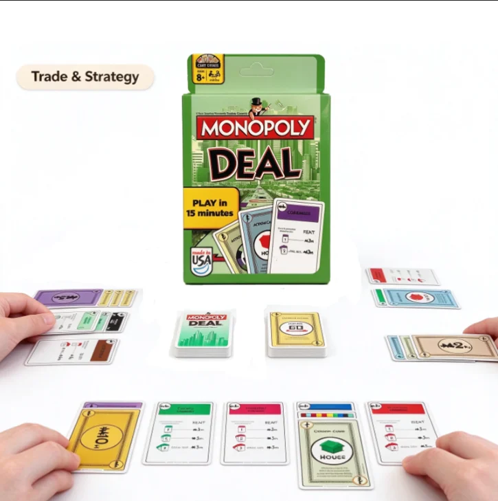 Hasbro Monopoly Deal, juego de - Hasbro Game Monopoly reseña y precio