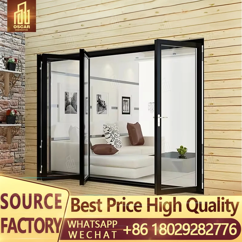 Realtime Modern Style sound resistance Customization security bifold doors New Style Turkish Door