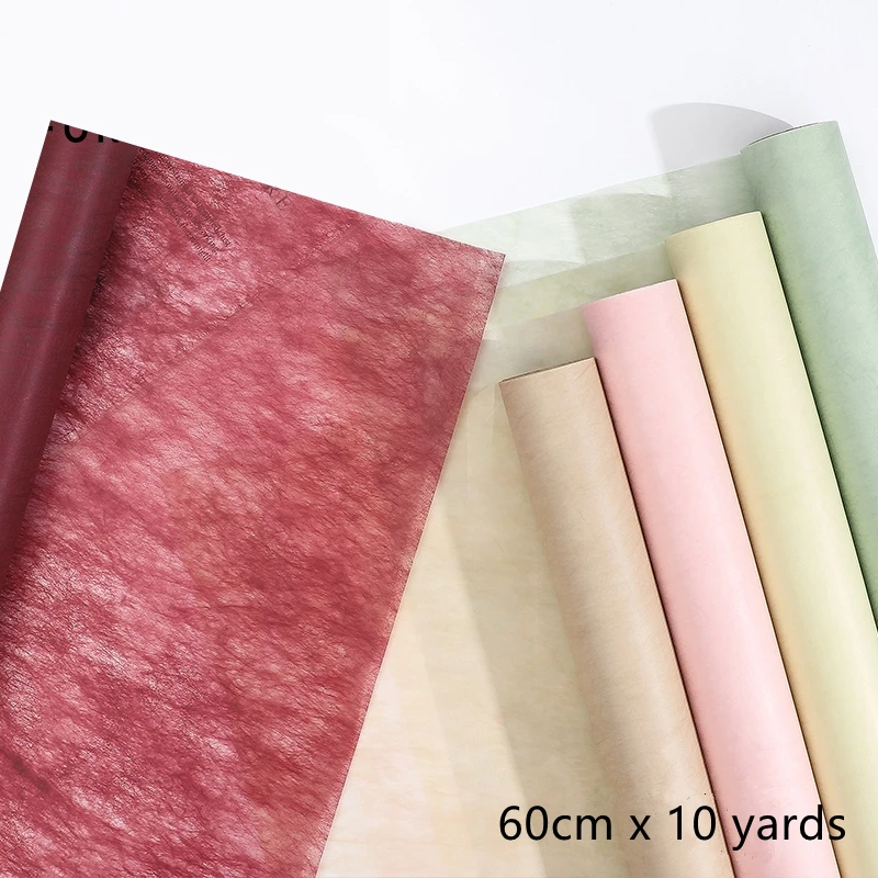 

New Milk Cotton Wrapped Flower Paper Waterproof Flower Bundle Roll Papers Floral Lining Packaging Materials for Flower Shops