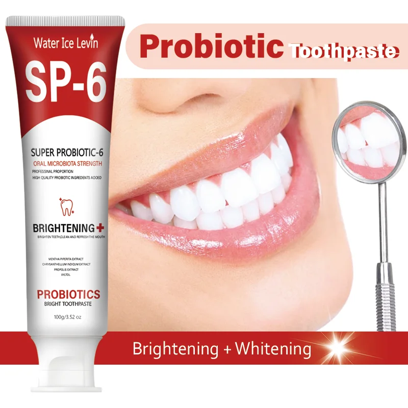Water Ice Levin SP6 Probiotics - Teeth Whitening Xylitol review and price
