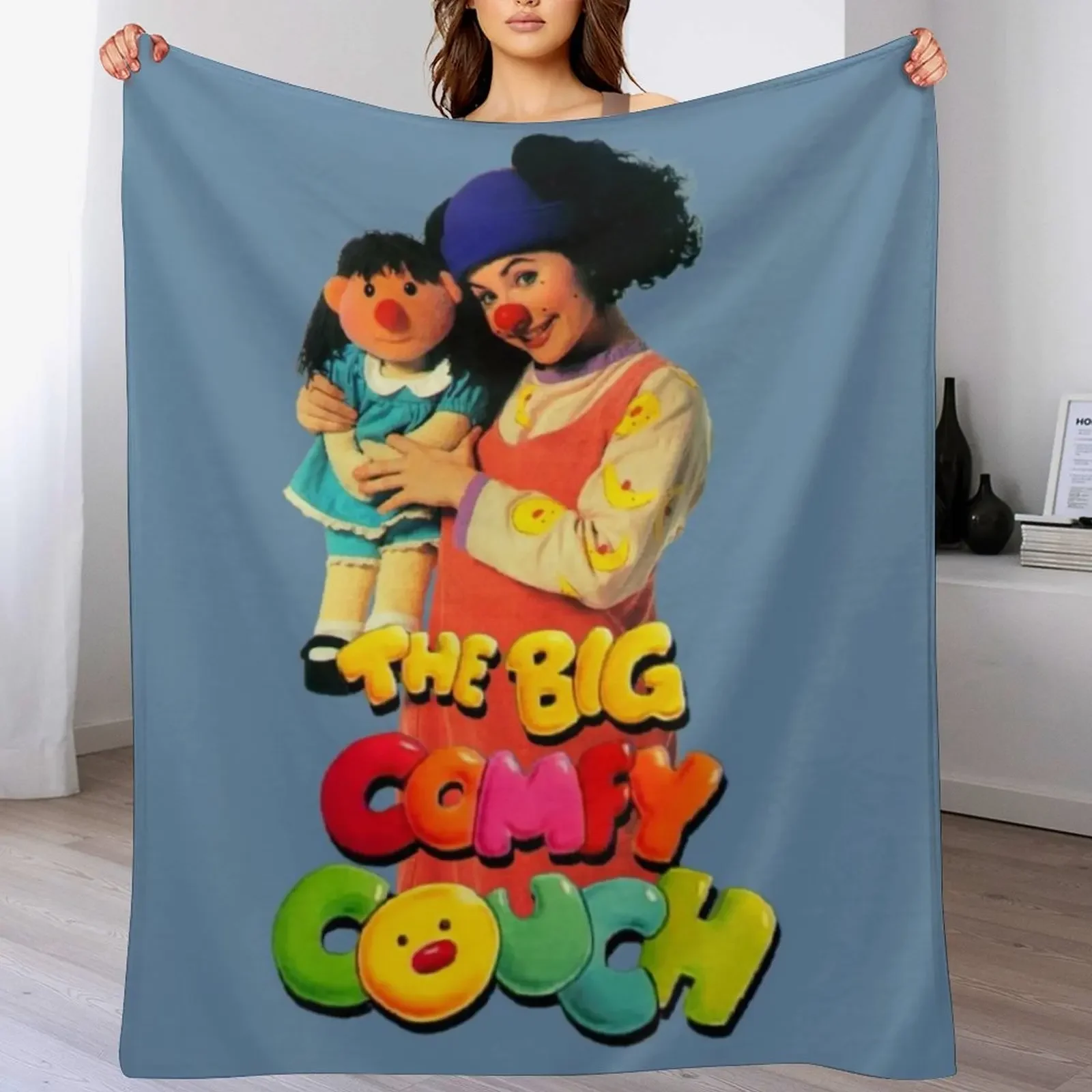 

Molly Loonette Big Comfy Couch Throw Blanket Portable Lightweight Blanket for Travel Camping