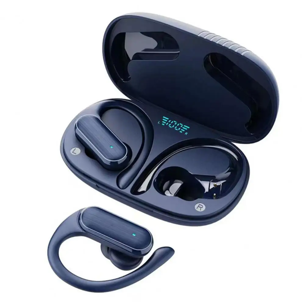 

Bluetooth-compatible Headsets 1 Set Fashion Long Battery Life Wide Compatibility High Fidelity Wireless Earphones for Business