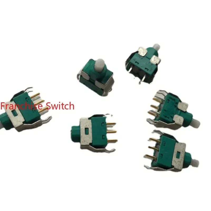 10PCS Full Silver Plated Button Switch With Direct Insertion Of 5-pin And 3-pin Gold  Mini Buttons, Original