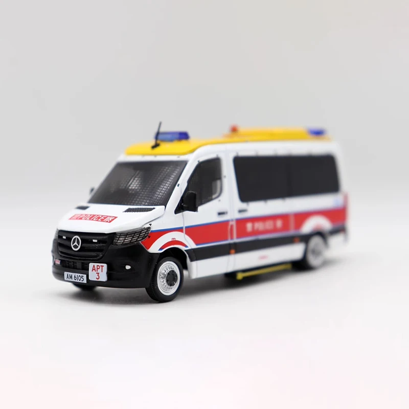 

ERA масштаб 1/64 Sprinter HK PEU полиция без пластикового уплотнения сплав моделирование модель автомобиля статическая коллекция украшенные праздничные подарки игрушки