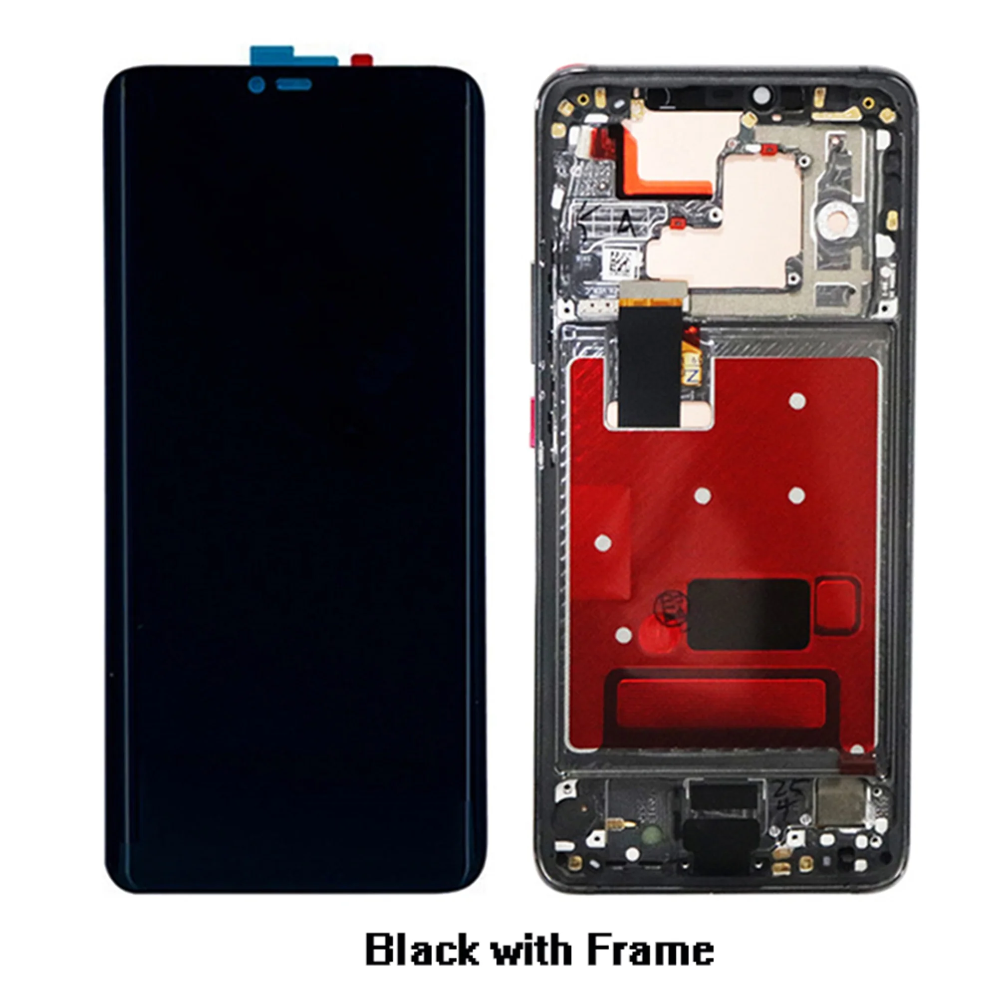 For huawei mate 20 pro lcd screen , touch screen with digitizer and 6.39 inch screen mount and with frame