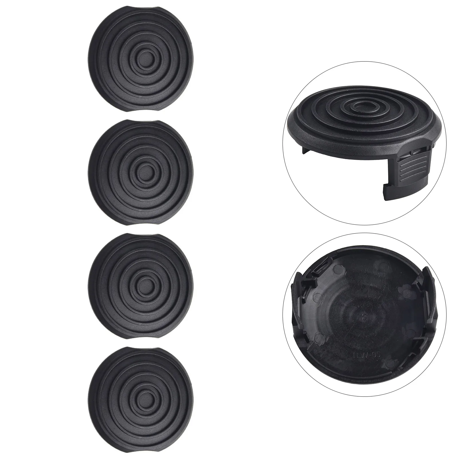 

Replacement Spool Cap Cover for WG168 WG184 WG191 Grass Trimmer Fits For WA0037 4pcs High ABS Material for Secure Fit