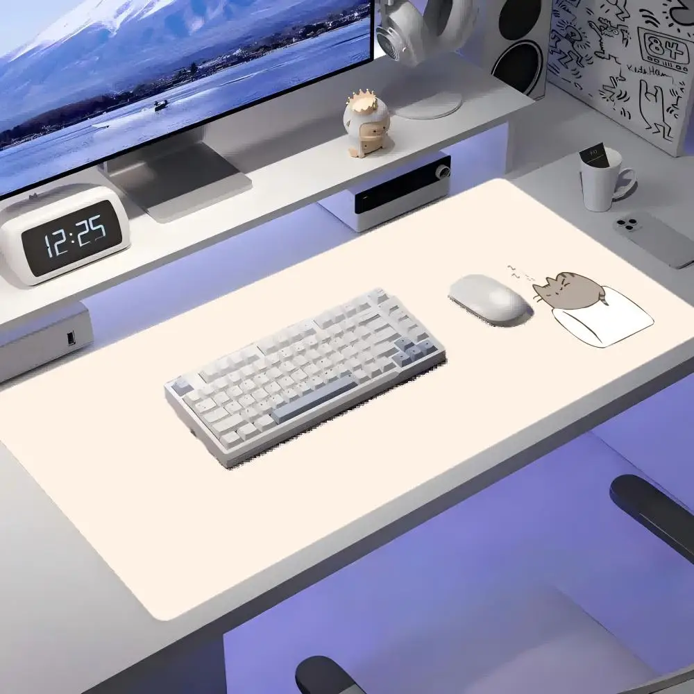 Suave como seda! Grande mouse pad, adequado para jogos de escritório Mouse Pad 1