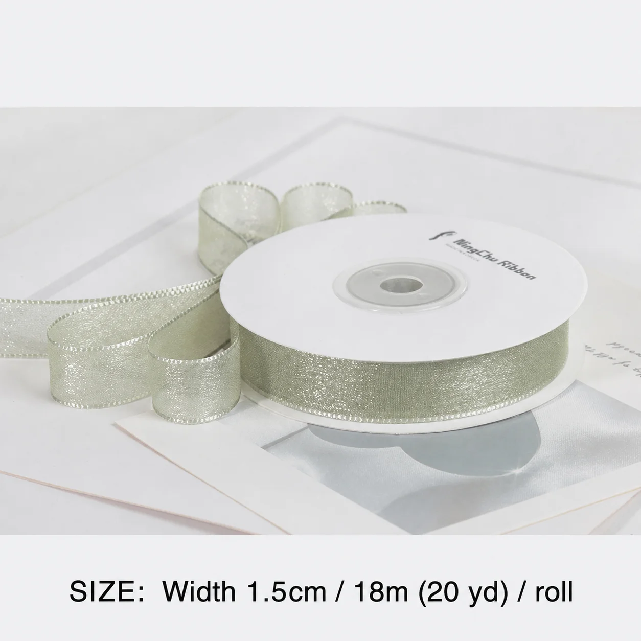 Gift Wrapping Ribbon Translucent Sheer Bubble Organza Ribbon Sewing Crafts Ribbon Delicate For Flower Bouquet Tying Handmade Bow