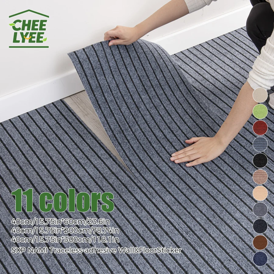 

2Rolls Self-Adhesive SXP Nami Mat Wall and Floor Mats Reused and Washable Sticker Suitable for All Indoor Places 40X60/200/300cm