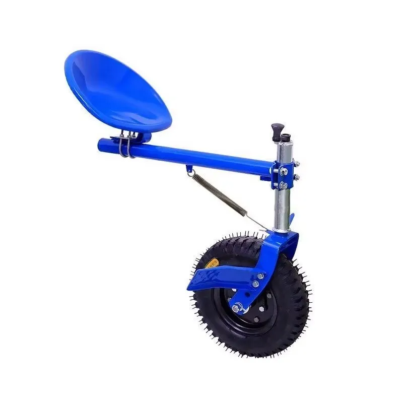 

Walk-behind Tractor Seat Rotary Tiller Seat Single/Double Pole Seat Rotary Tiller Rear tTail Wheel Riding Tractor Seat