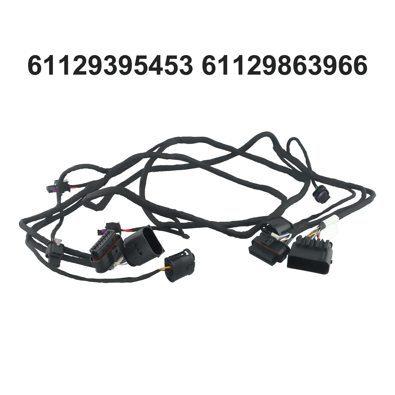 For BMW 5 SRERIES Wiring Harness Front G30 G31 16-20 Plastic Wiring Harness 1pc Accessories Black Bumper Brand New