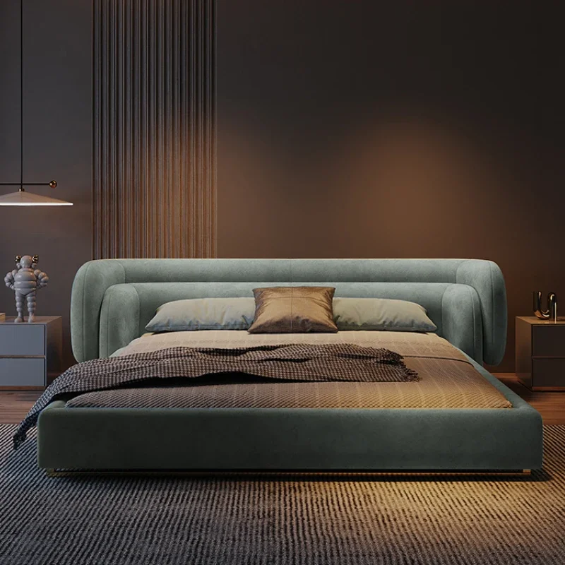 Designer Modern Double Bed King Size Sleeping Frames Bedding Bed Sleeping Design Muebles Para Dormitorio Nordic Furniture