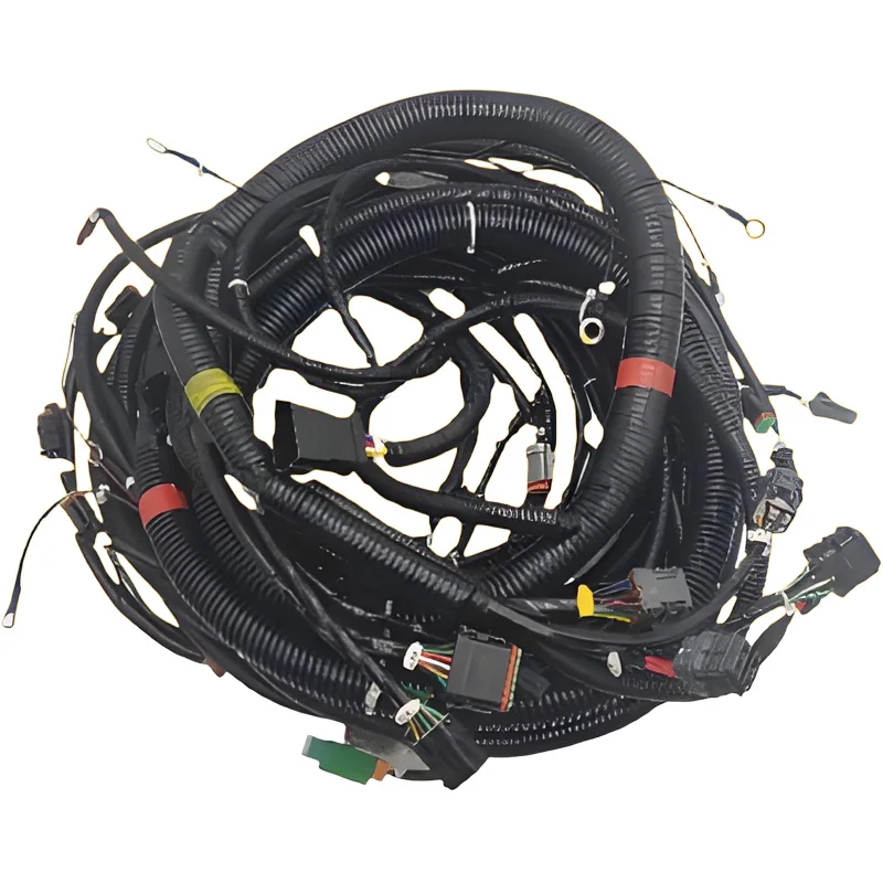 Suitable For Komatsu Excavator Full Vehicle Wiring Harness 200 220/300350360-7, Cab Display Screen Interior Frame, Exterior Line