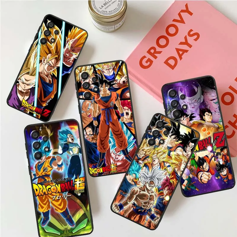 

Anime Dragon Ball Movie Phone Case For Samsung A42 A41 A35 A34 A33 A32 A25 A24 A23 A21s A04 A03 Note 20 Ultra 5G Black