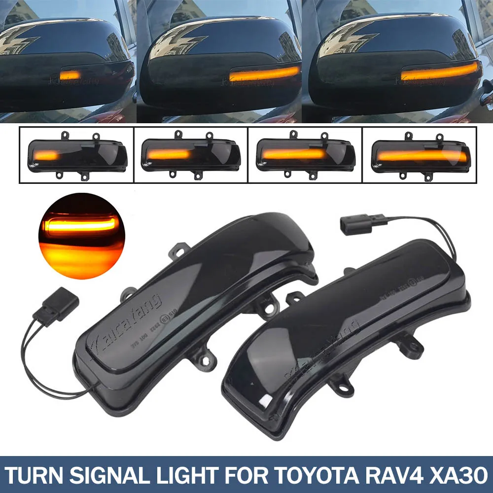 Dynamisches LED-Seitenmarkierungsleuchte Canbus für Toyota RAV4 XA30 Estima Alphard AH20 Vellfire Noah