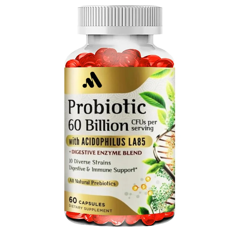 

Each Serving Contains 60 Billion Colony Units of Probiotics and Prebiotics, Providing Digestive and Intestinal Health Support