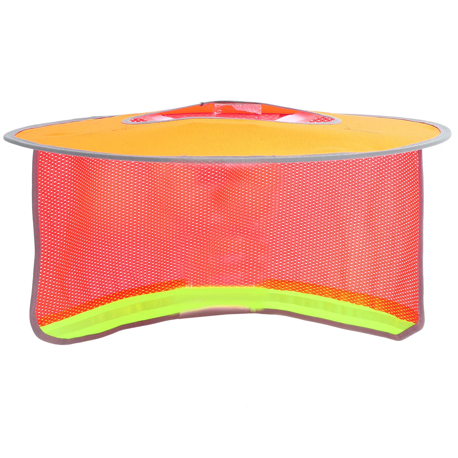 

1pcs Hard Hat Sun Shade Full Brim With Neck Cover Uv Protection Mesh Curtain For Construction Outdoor Work Hard Hat Accessories