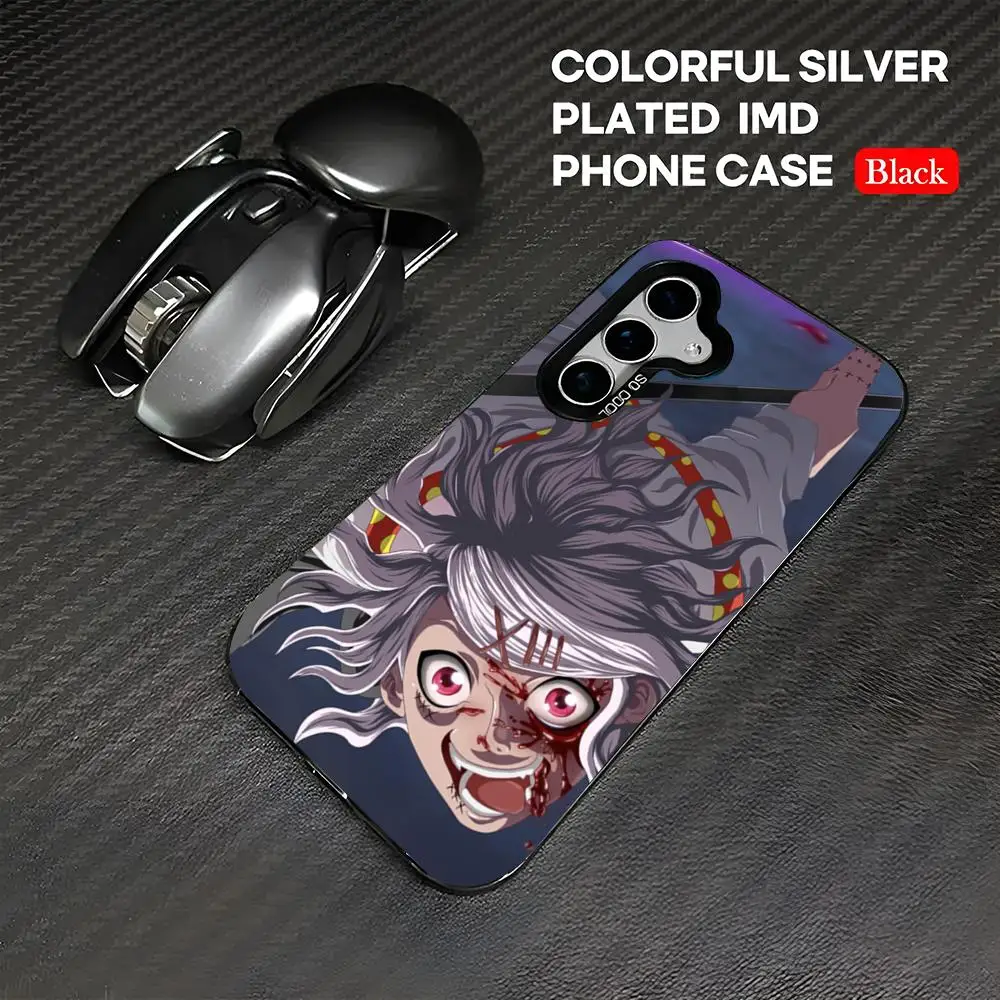 Kaneki Ken Juuzou Suzuya Tokyo Ghoul Phone Case Case IMD Colorful Phone Case Silver Cover Suitable For Amsung Galaxy S24 S23 S22