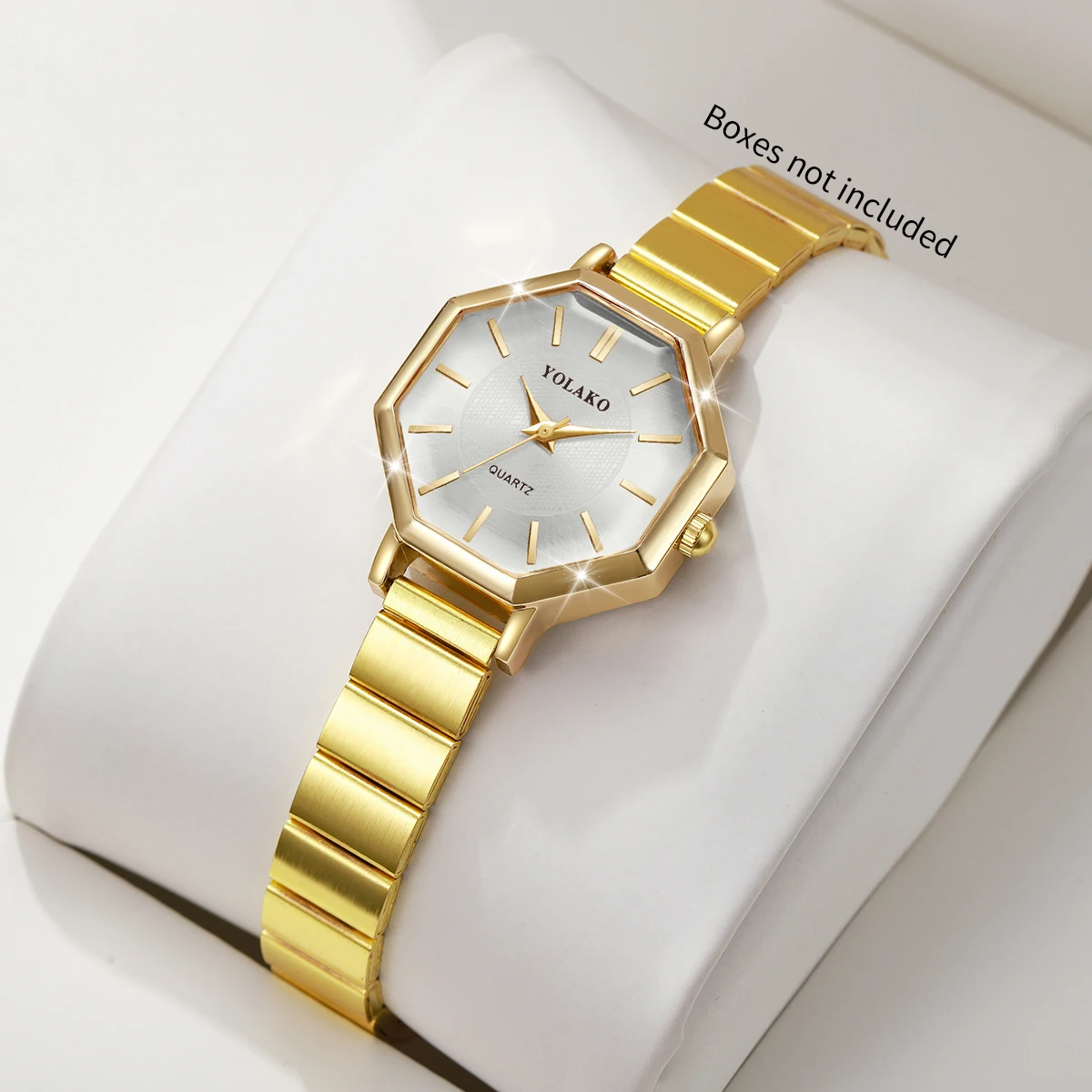 Jewelry Watches Women - 우아한 팔각형 여성용 쿼츠 시계 팔찌