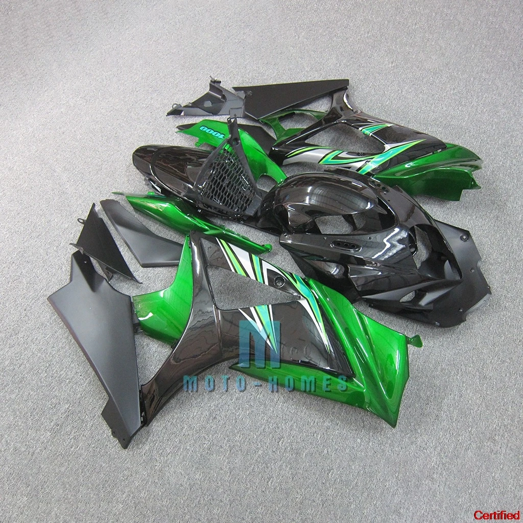 

Free Custom Fairing Set for SUZUKI GSX-R1000 2007 2008 07 08 GSXR1000 K7 100% Fit Injection Motorcycle Aftermarket Green Black