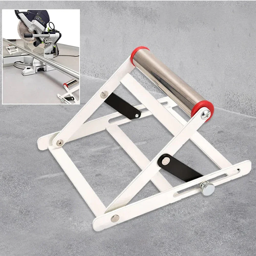 Cutting Machine Support Frame Height Adjustable Material Support Bracket Metal Workbench Lift Support Stand for Cutting