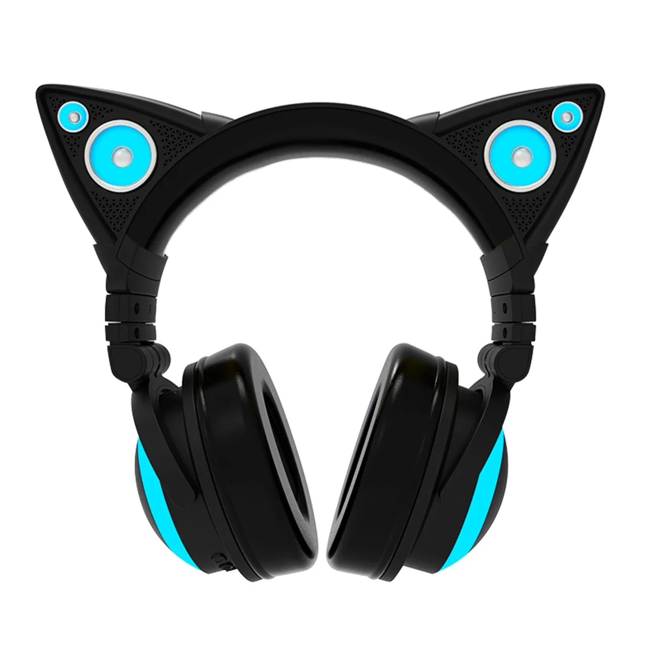 

Brookstone Cat ear Headset Wireless headset Glow-in-the-dark girl wired PC with MAC