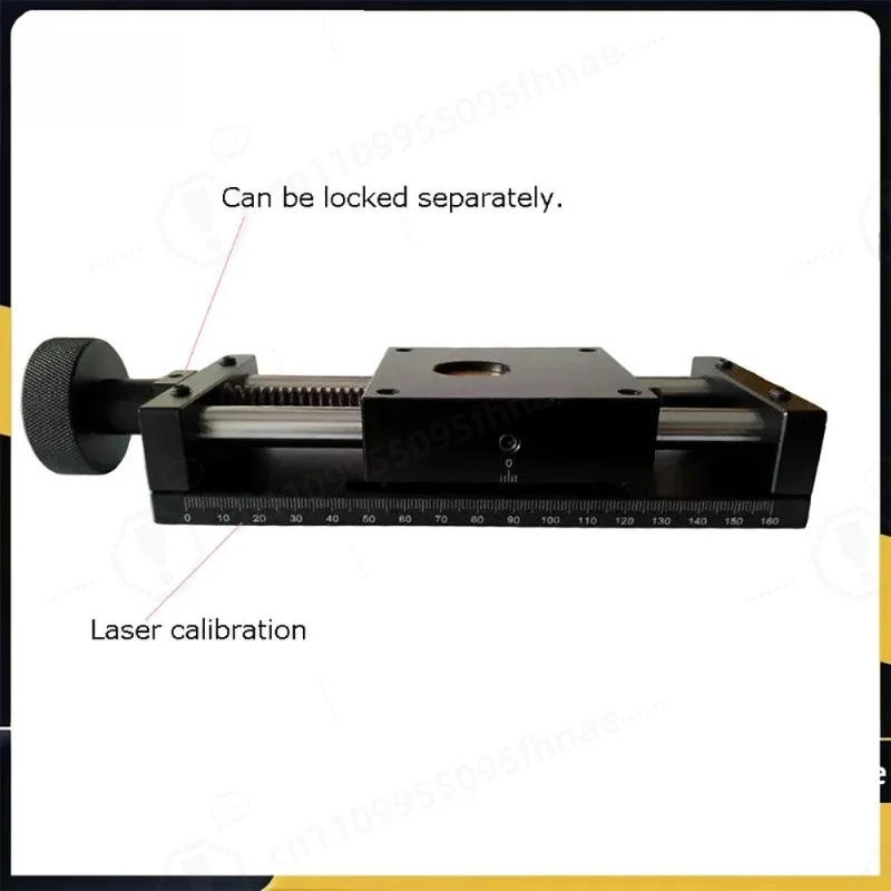 MS-YT50 single-axis manual translation stage multi-specified slide table XY cross table One-dimensional displacement X-axis