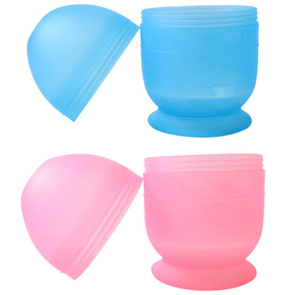 

2 Pcs Hairdressing Scale Shaker Cup Color Bowls Dying Accessory Kit Coloring Mixing for Dye Paint Salon DIY Tools