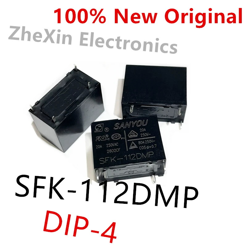 5PCS/Lot  SFK-124DMP 、SFK-112DMP 、SFK-112DMP-F-H-33 、SFK-124DMP-F-H-33   DIP-4  New Air Conditioning Dedicated Relay