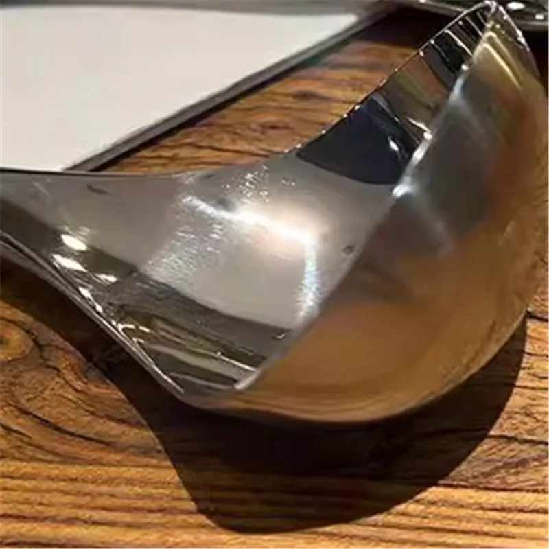 

10.High-Quality Hot Pot Scoops; Available in Packs of 2/5 Thickened Stainless Steel Spoons.