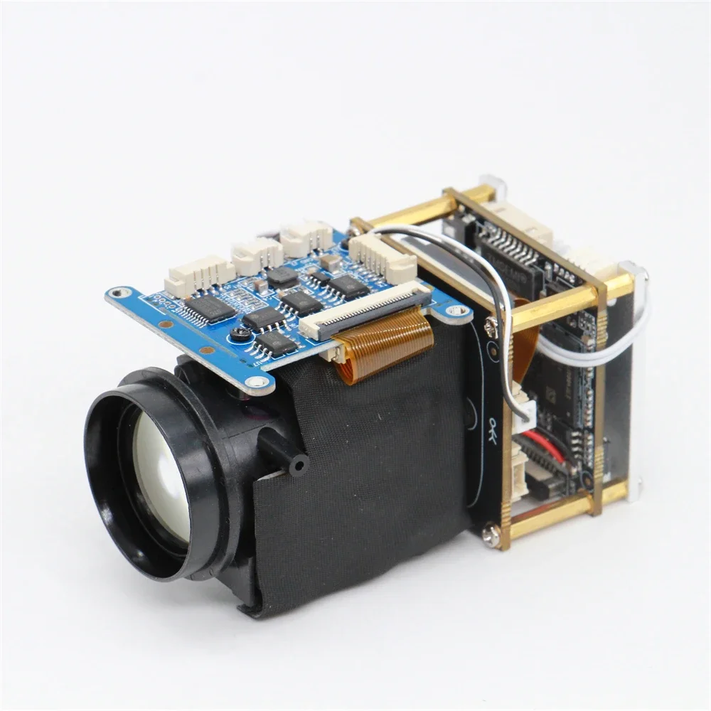 In stock 60fps 2MP 10X Optical Zoom Network Camera Module IMX307 Hi3516AV300 RTSP SDK Autofocus Zoom IP Security WIFI Camera Ope
