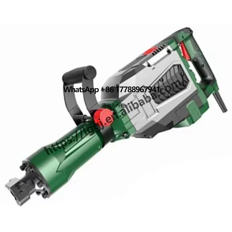 

3600W Professional Grade Large Electric Pick 135A Heavy Duty Hand Concrete Demolition Jackhammer Breaker Hammer With Drill Bits
