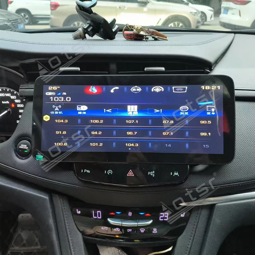 12.3 بوصة السيارات CarPlay أندرويد 13.0 لكاديلاك XT5/XT6 2016 - 2021 سيارة مشغل راديو الوسائط المتعددة لتحديد المواقع والملاحة ستيريو رئيس وحدة