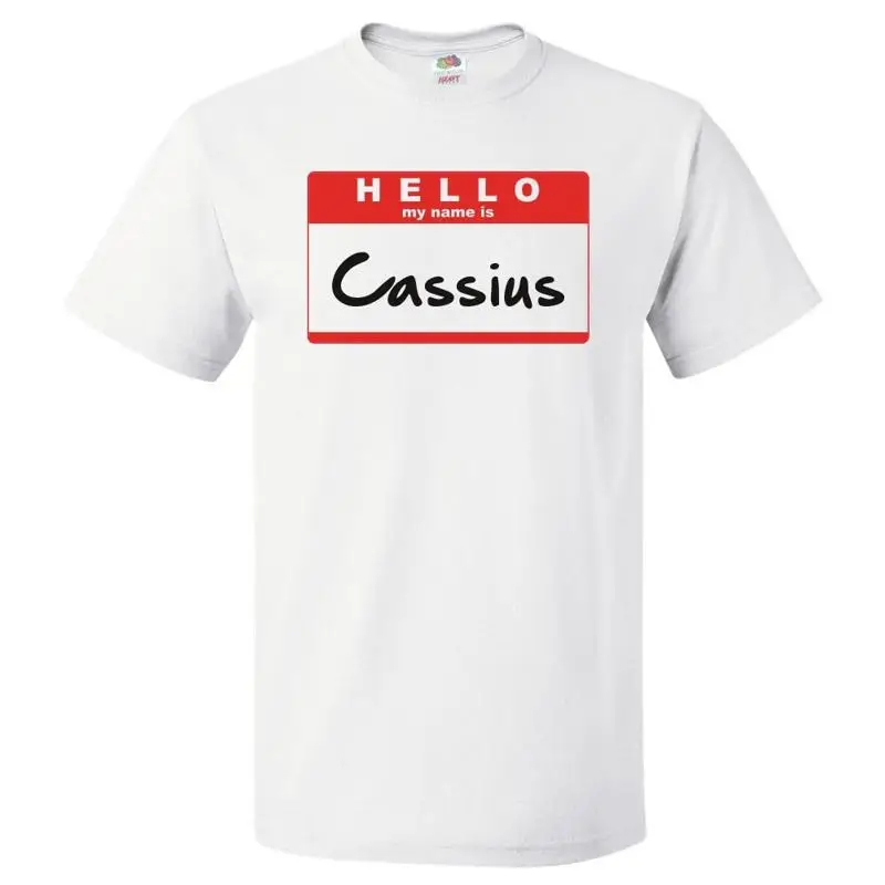 

Hello My Name Is Cassius T Shirt
