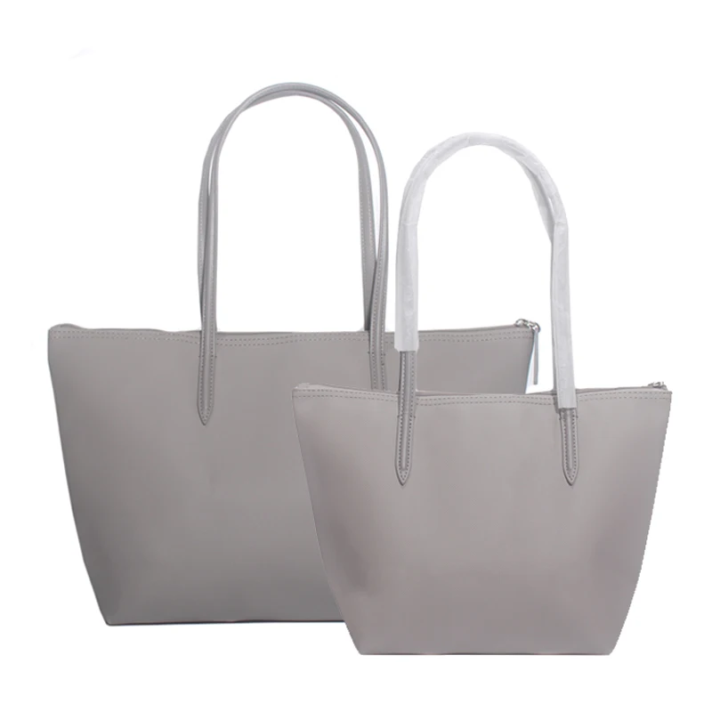 Bolso de mano de cocodrilo para mujer, bolsa de hombro de gran capacidad, impermeable, para compras, 2024