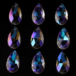 Pendants For Crystal Teardrop Drop Beads Clear Austrian Glass 17X28/13x22mm DIY Making Earing Necklace Jewelry Supplier