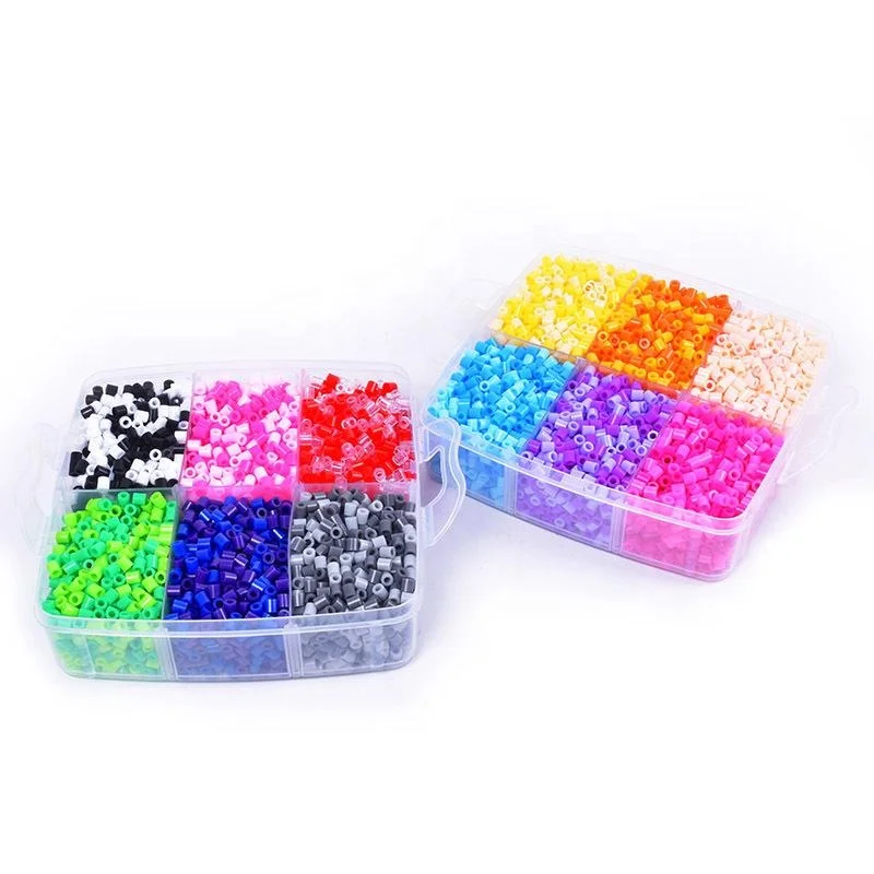 Creative DIY Fuse Beads Template Making Pixel Puzzle Perler Hama Beads Pegboard Kids Handmade Craft Toy Gift