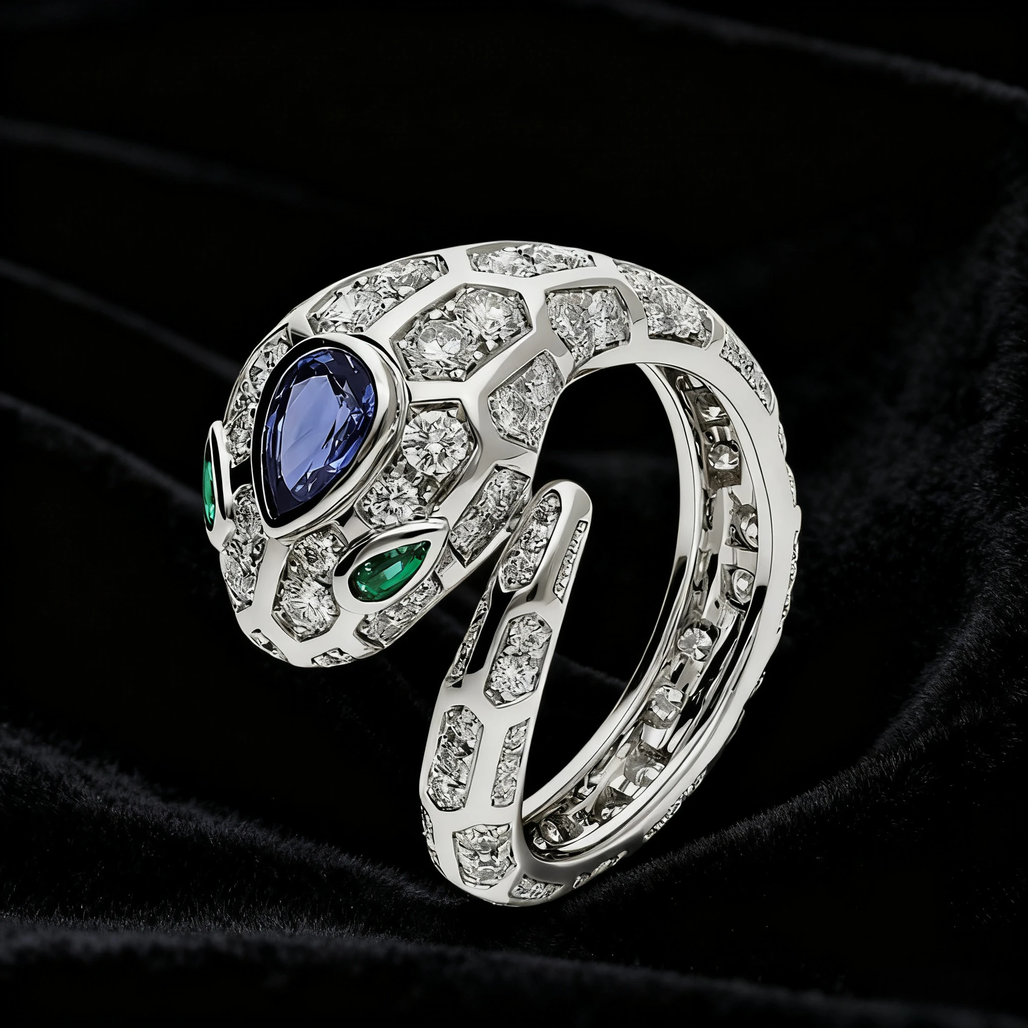 

2025 Trendy Jewelry 2025 Snake Ring for Hand Dressing, High - end for Party, Proposal, Birthday & Valentine's Day