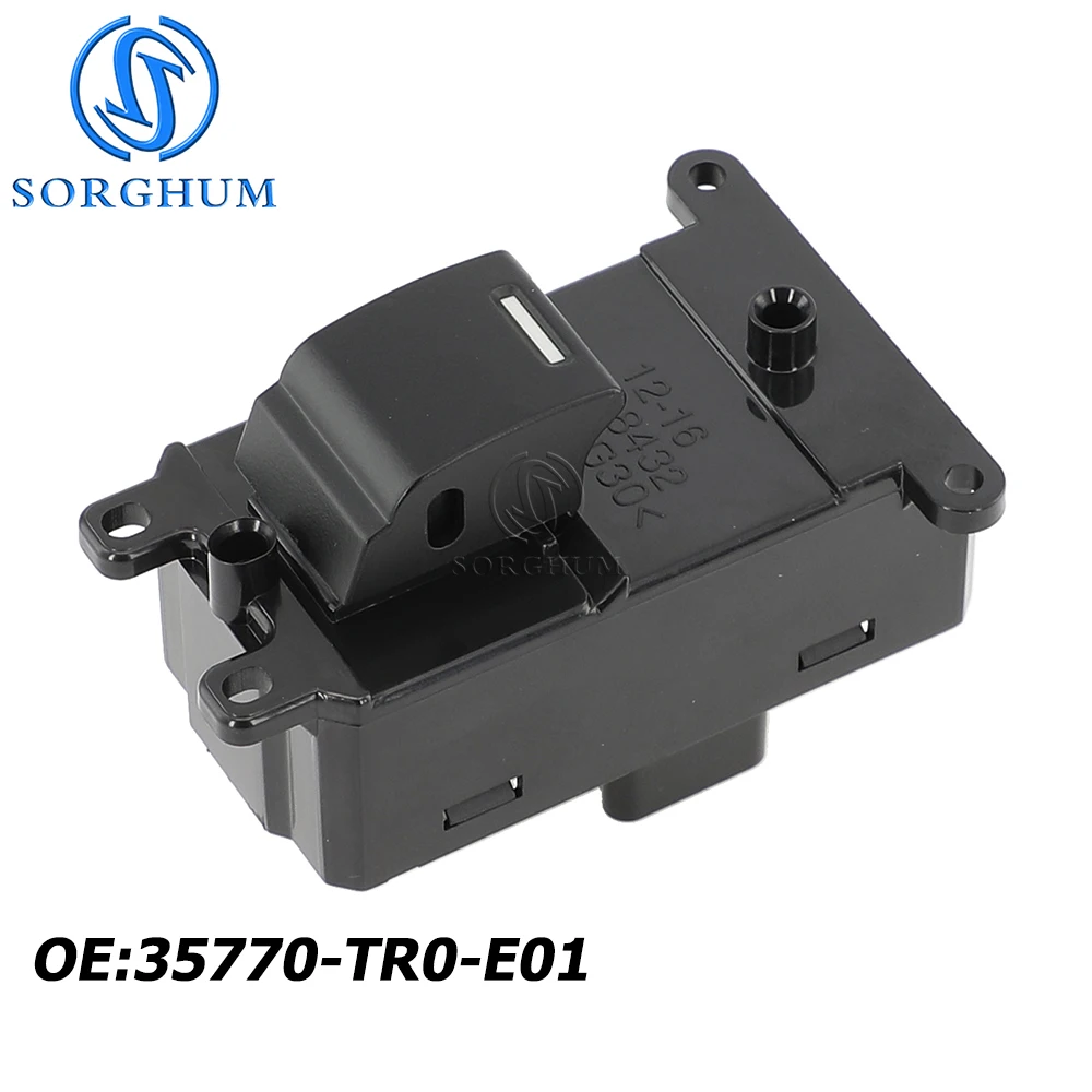 

SORGHUM Rear Side Electric Window Switch Lifter Control Regulator For Honda CRV CR-V 2012-2017 CIVIC 2012-2016 35770-TR0-E01