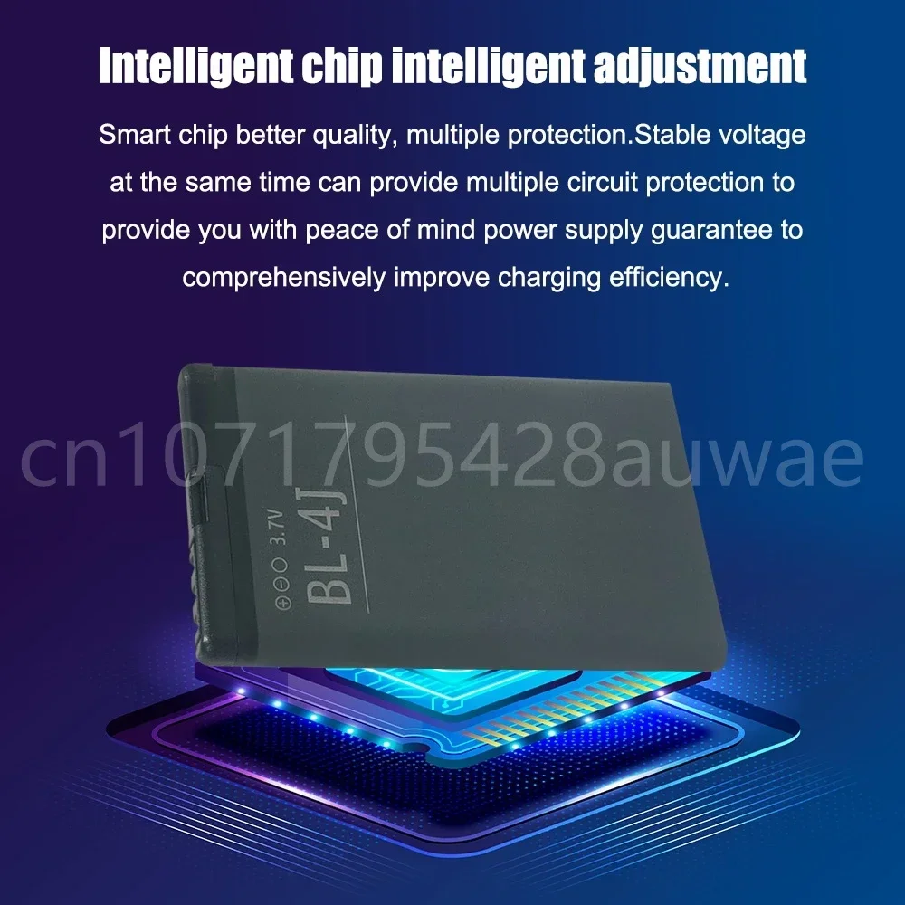 BL-4J 1200mAh Bl 4j เปลี่ยนแบตเตอรี่แบตเตอรี่โทรศัพท์มือถือแบตเตอรี่สําหรับ Nokia C6 C6-00 Lumia 620 แบตเตอรี่