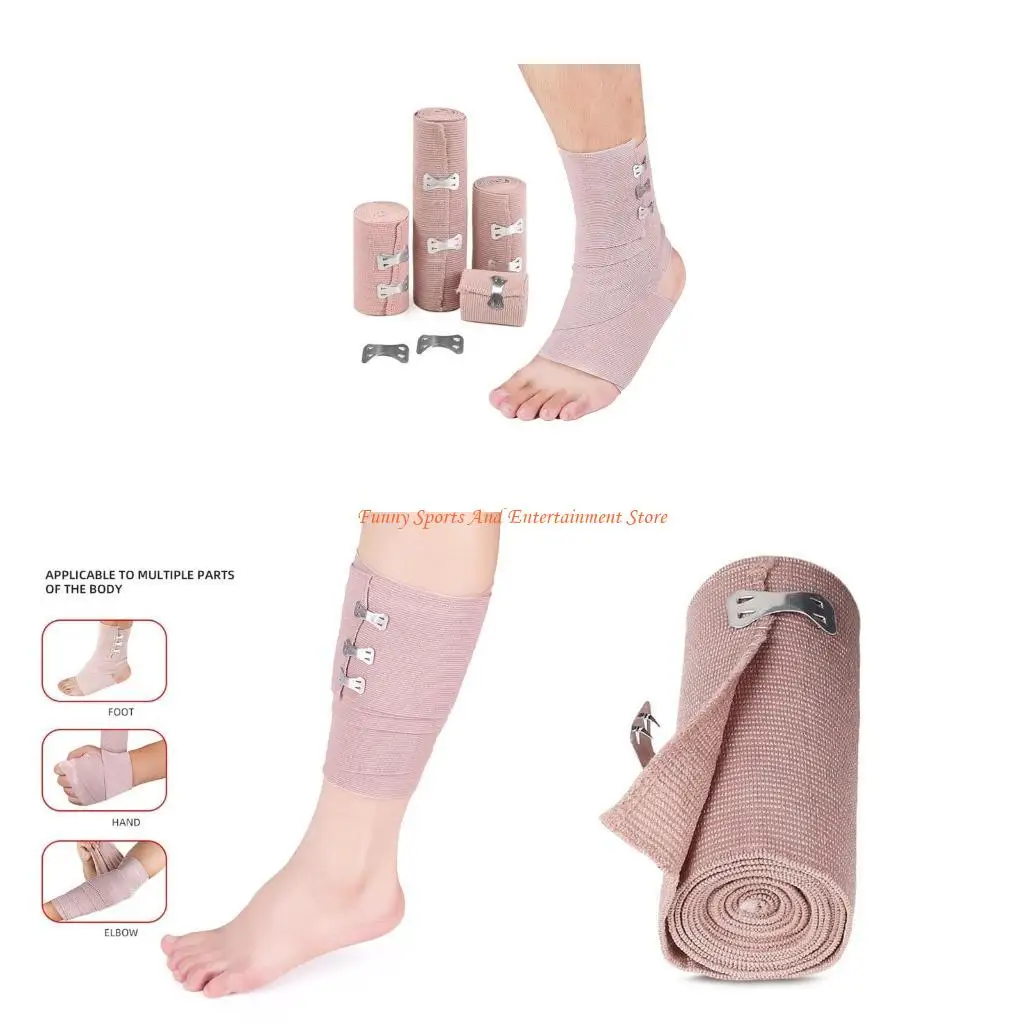 c4de-roll-of-elastic-compression-bandage-Обертка-с-крючками-спортивная-спортивная-поддержка-рулона-для-лодыжки-запястья-рука