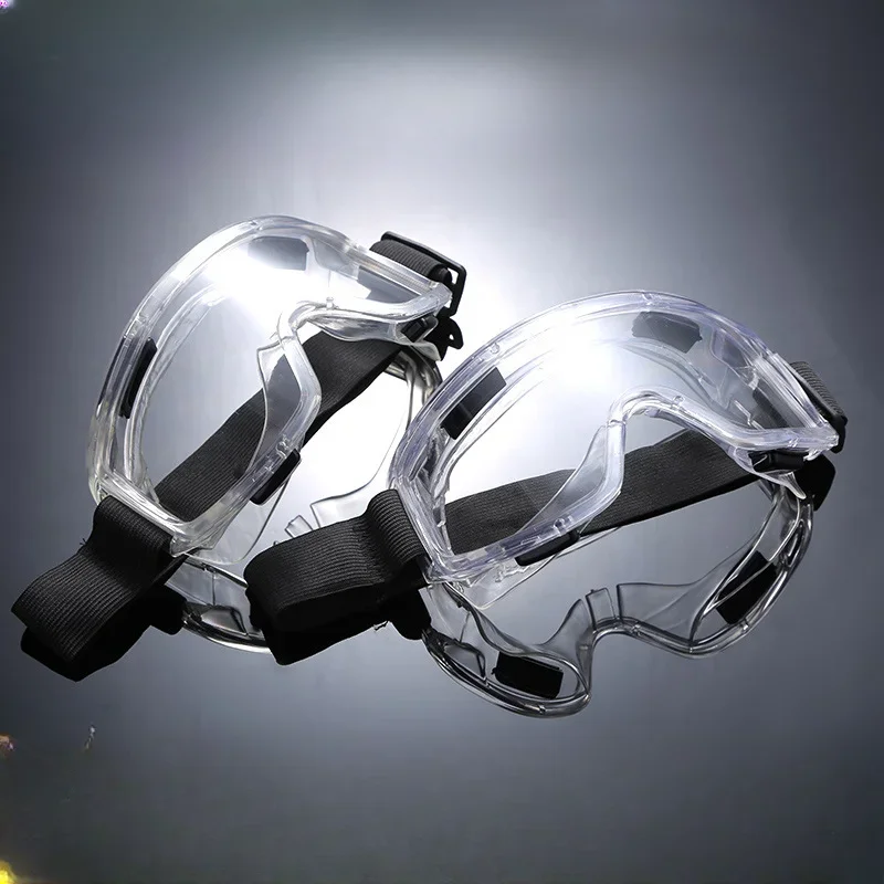 Safety Goggle Anti Splash Dust Proof Work Lab Eyewear Eye Protection Industrial Research Safety Glasses Clear Lens