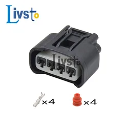 1/5/10 Sets 4 Pin Waterproof Ignition Coil Electrical Connector Plug 90980-11885 For Toyota Lexus Camry Corolla Rav4 Highlander