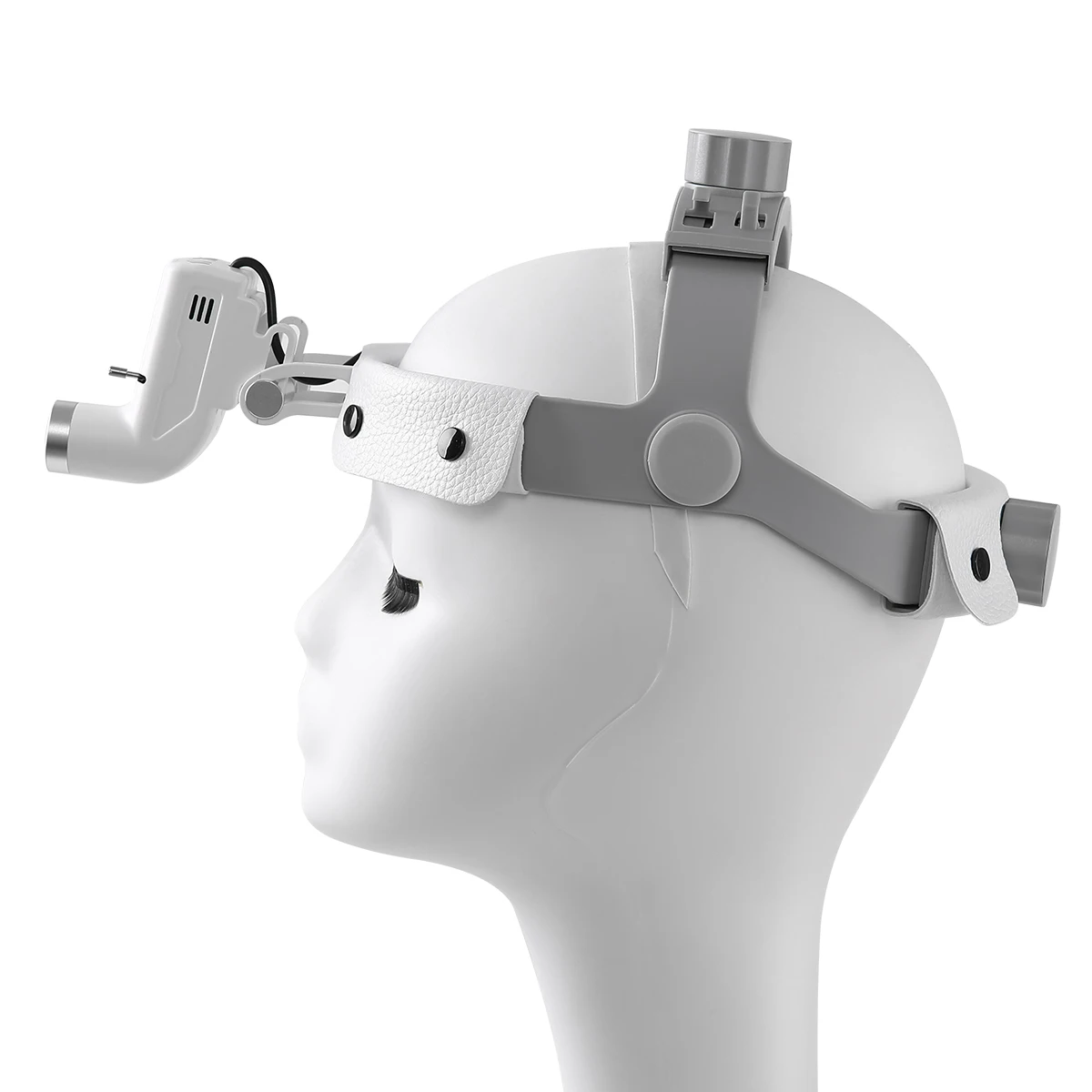 AZDENT 5W Dental LED Head Light Lamp For Binocular Loupes Brightness Spot Adjustable Dental Lab Headlamp Surgical Headlight