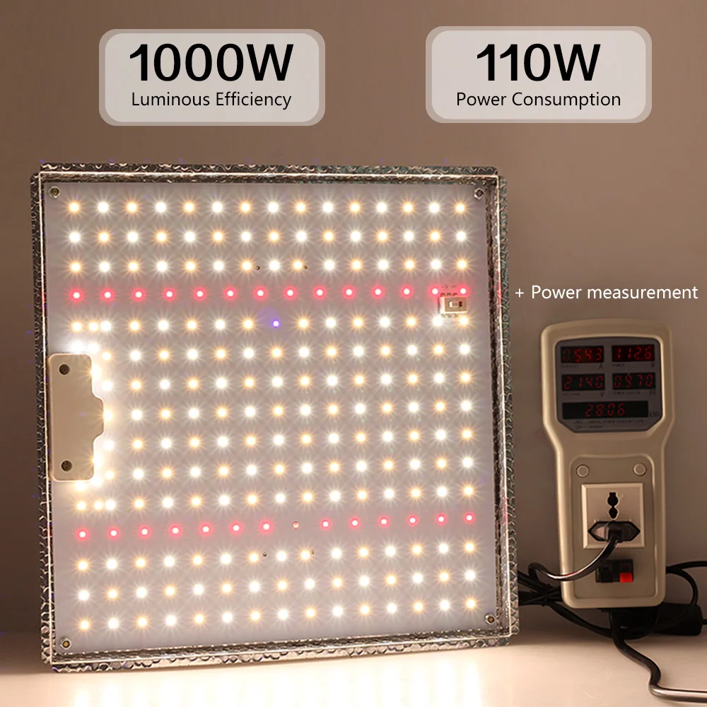 LED Grow Light 1000W Samsung LM281B Diodes Full Spectrum LED Plant Lights Dimmable Indoor Growing Lamp Panel for Veg and Bloom